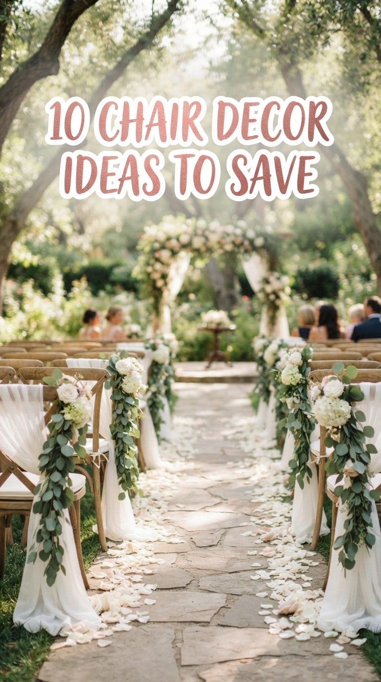 10 Chair Decor Ideas To Save