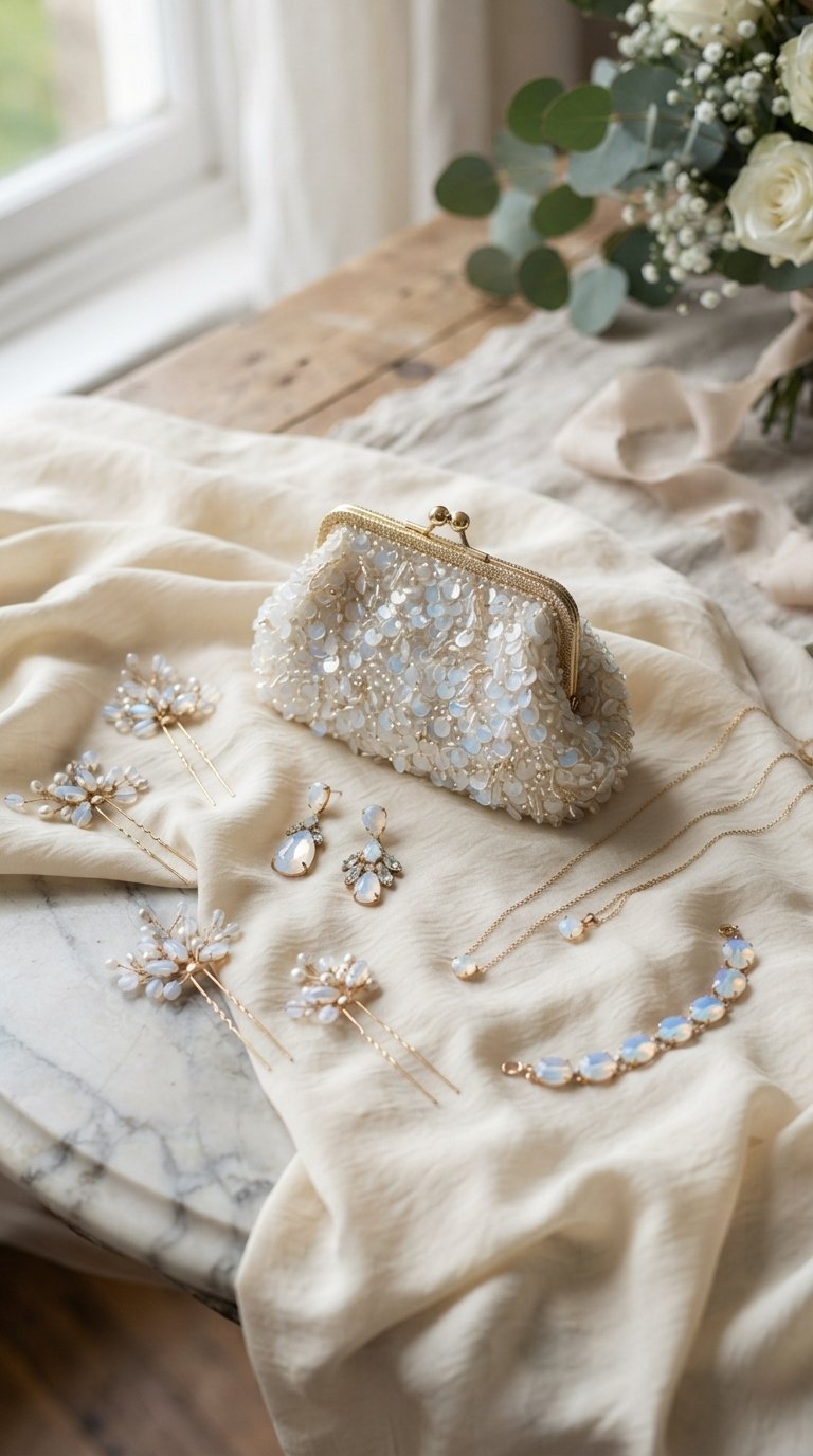 8 Opalescent Bridesmaid Accessories