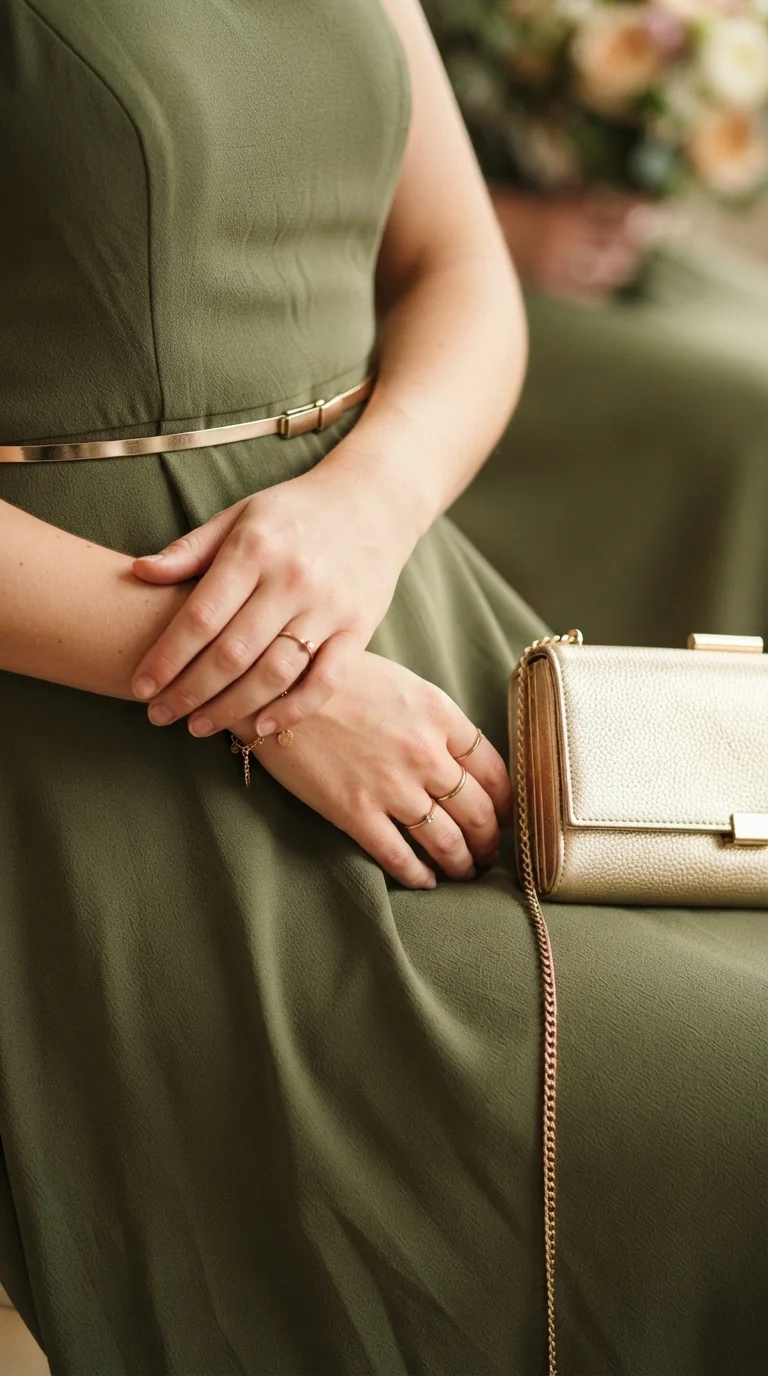 Accessorized with Gold Tones