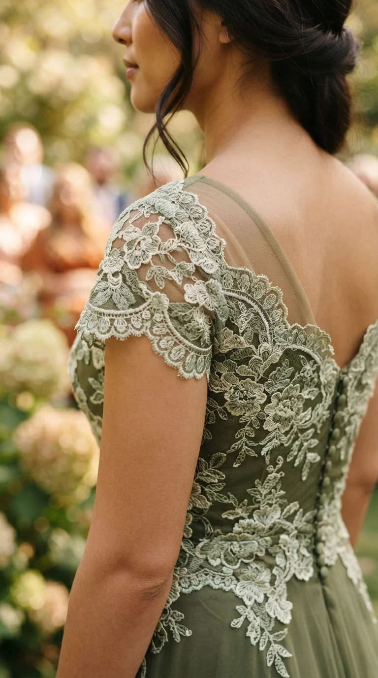 Delicate Lace Detail Accents