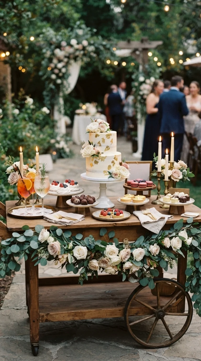 Design an Elegant Dessert and Drinks Display