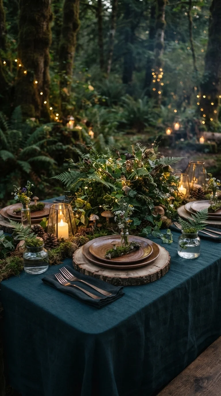 Enchanted Forest Teal Dream