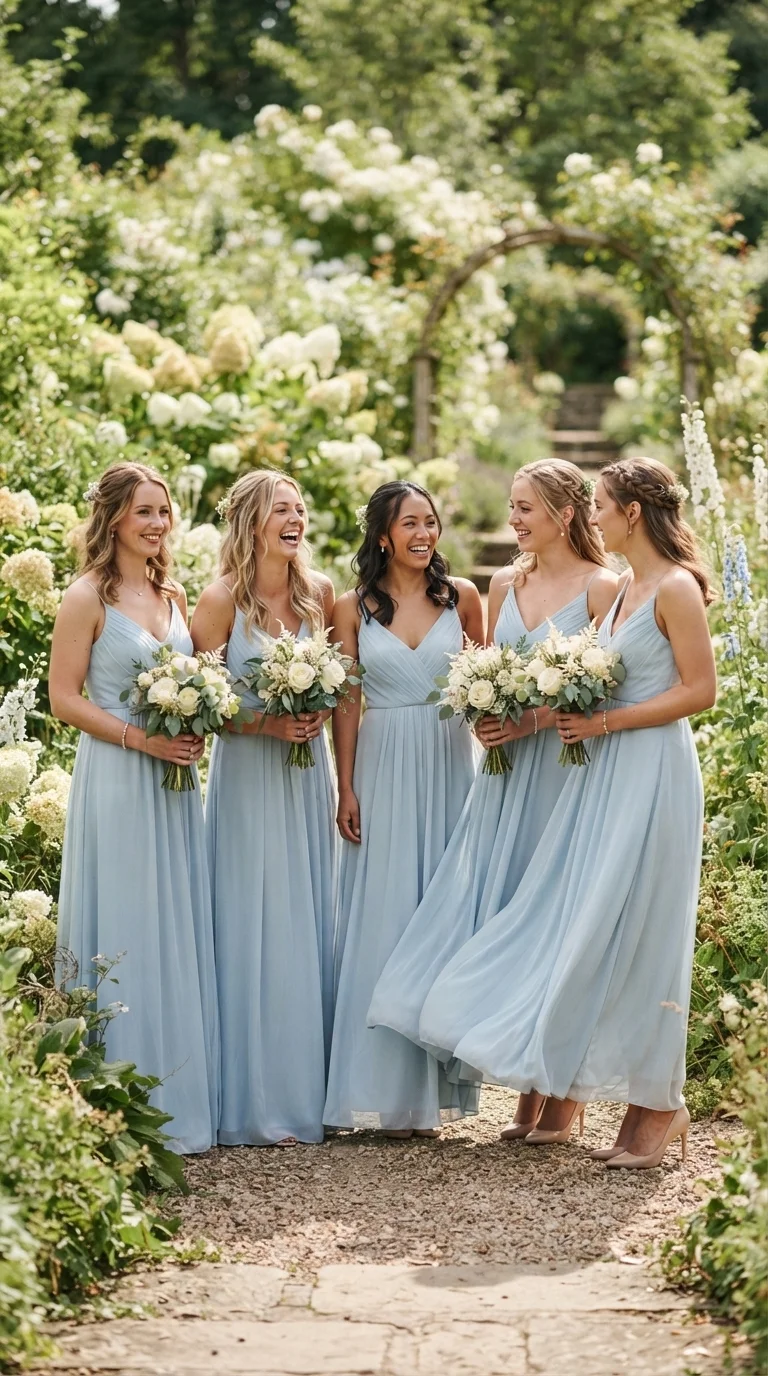 Flowing Chiffon A-Line Dresses
