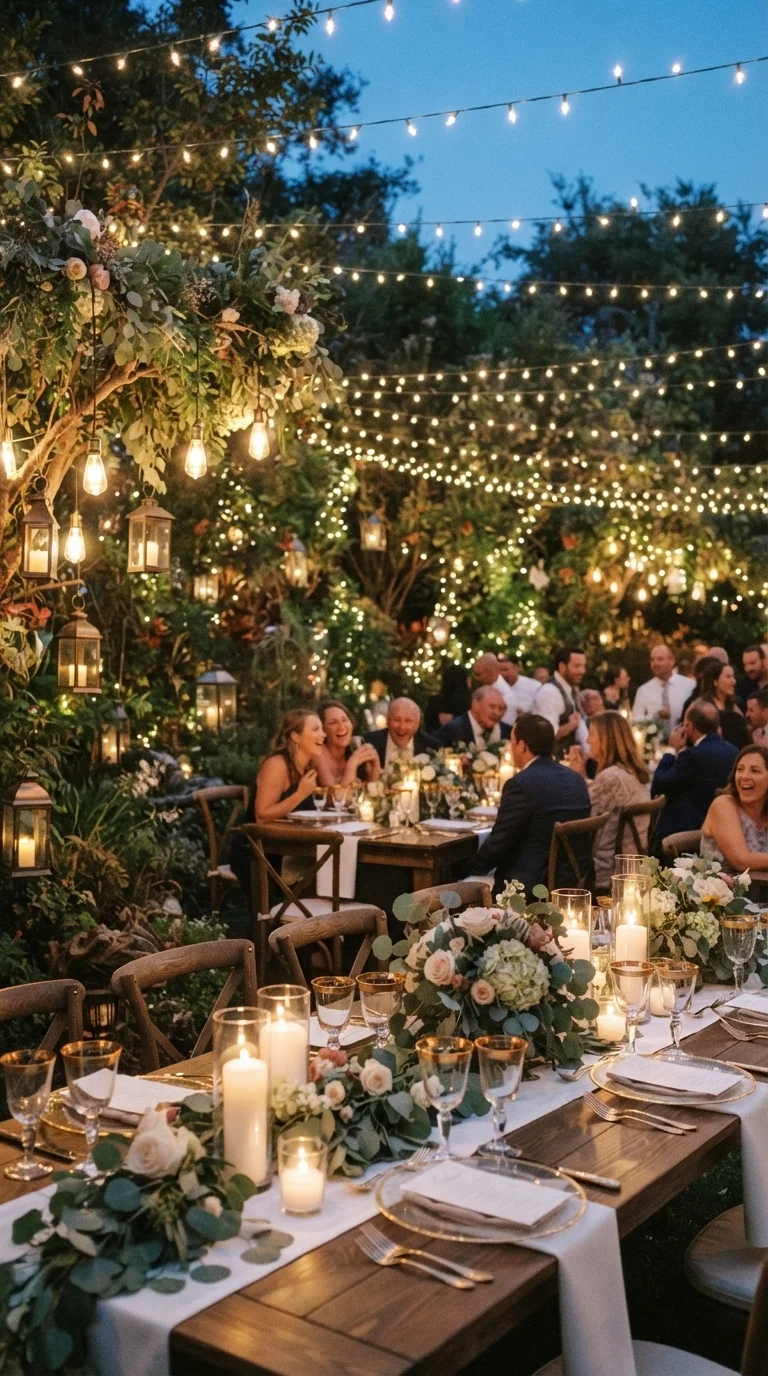 Illuminate Your Evening with Magical Lighting