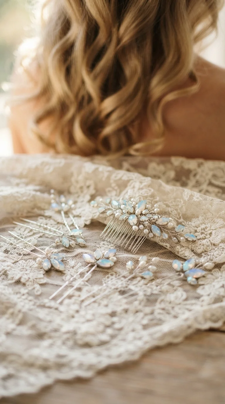 Iridescent Hairpins and Combs