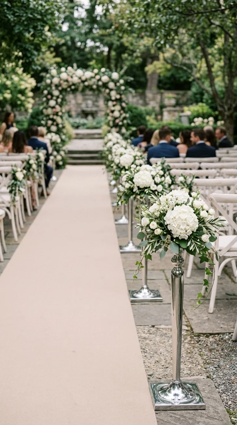 Polished Chrome Aisle Markers