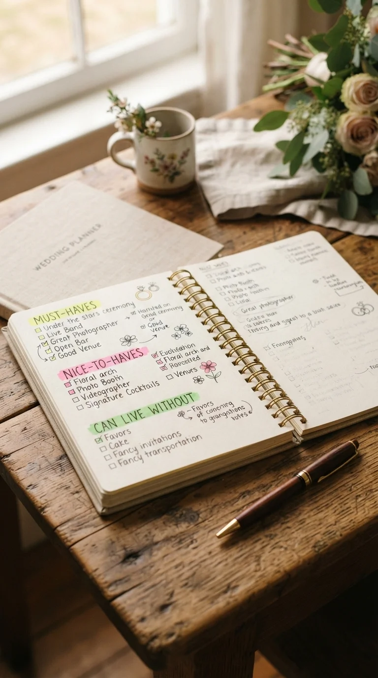 Prioritize Your Wedding Spending
