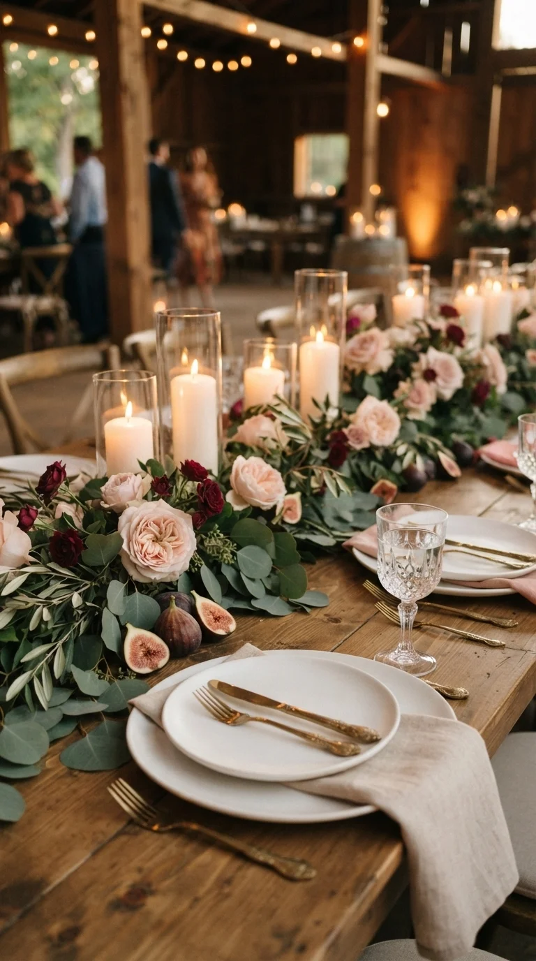 Rustic Elegance with Wooden Accents