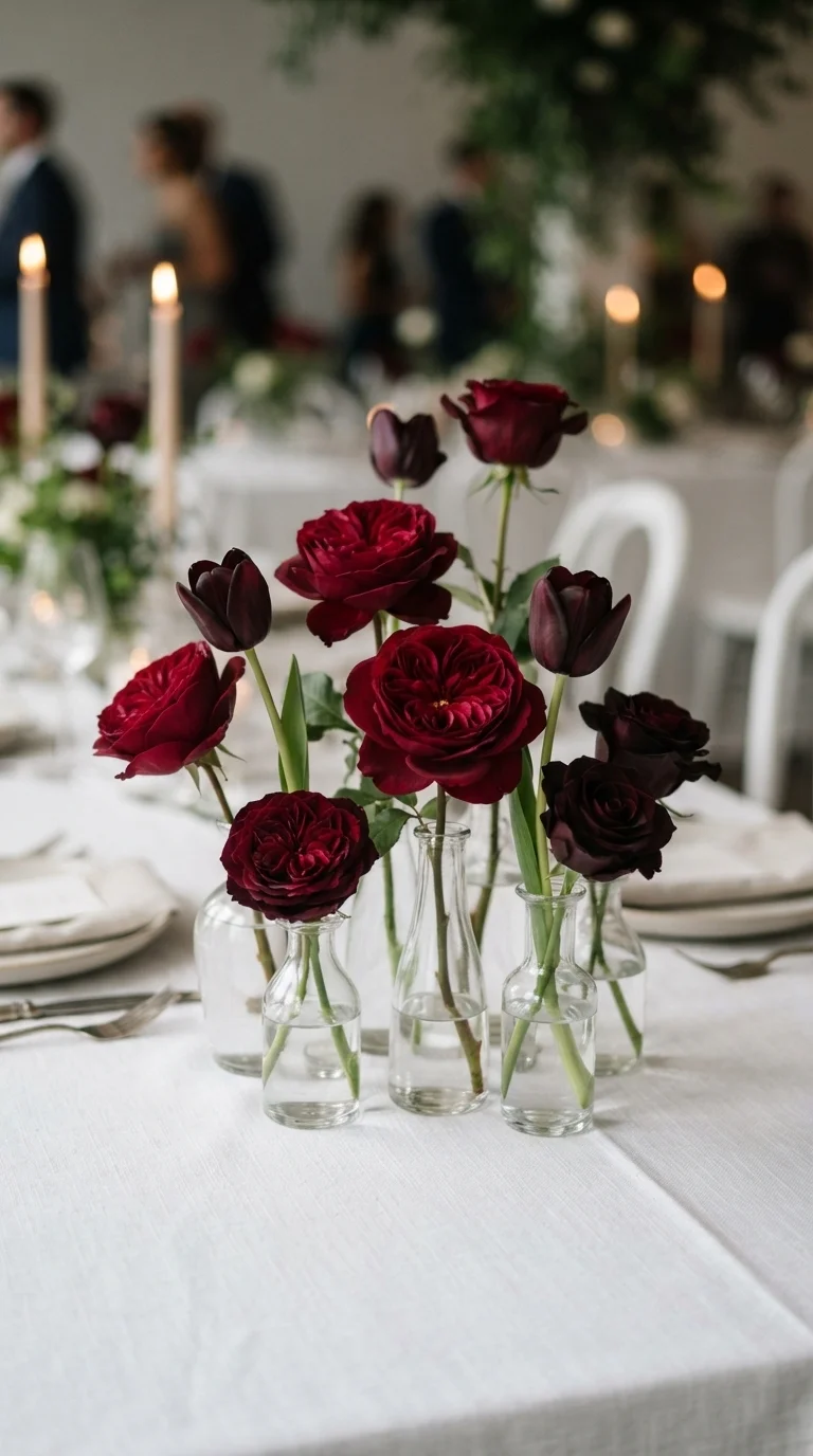 Single Statement Bloom in Bud Vases